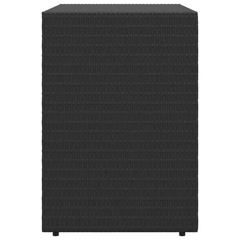 vidaXL Storage Unit Outdoor Storage Cabinet Patio Storage Box Poly Rattan