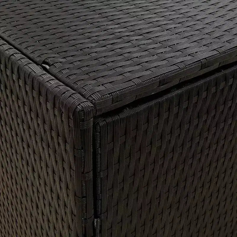 vidaXL Storage Unit Outdoor Storage Cabinet Patio Storage Box Poly Rattan