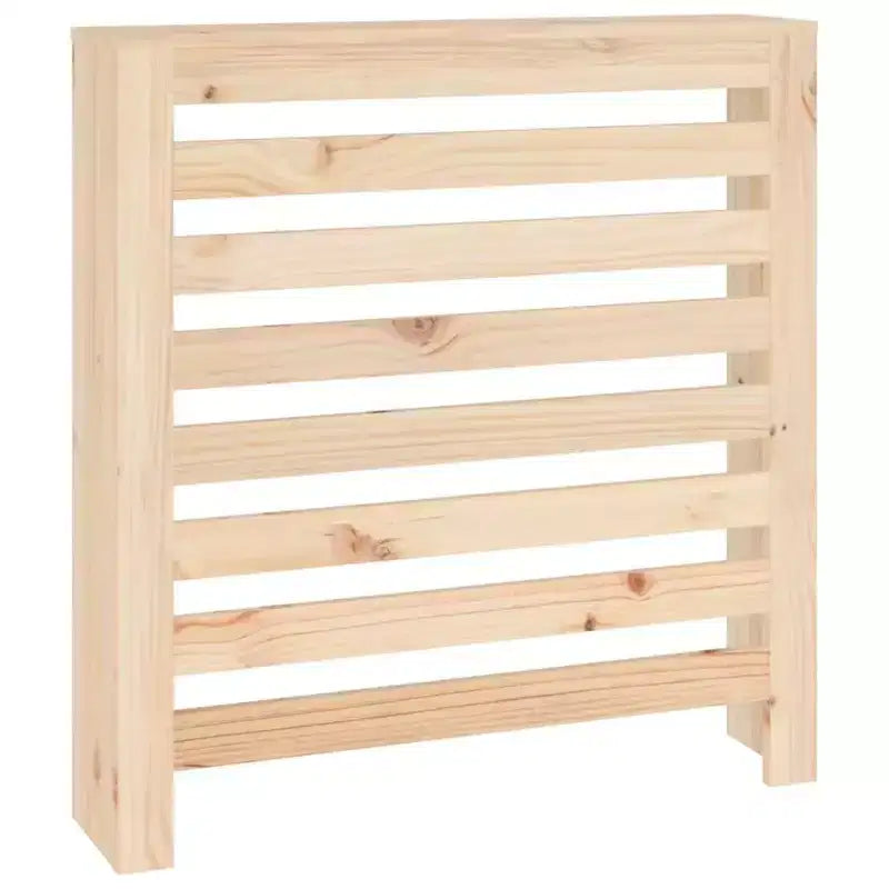 vidaXL Radiator Cover 31.3x7.5x33.1 Solid Wood Pine