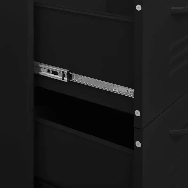 vidaXL Drawer Cabinet Freestanding Storage File Cabinet for Home Office Steel