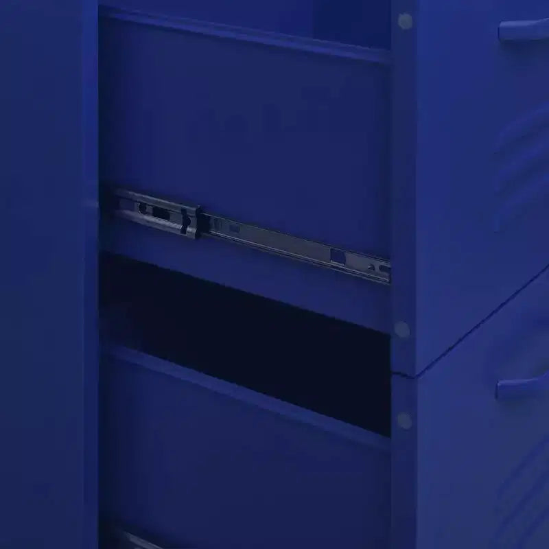 vidaXL Drawer Cabinet Freestanding Storage File Cabinet for Home Office Steel