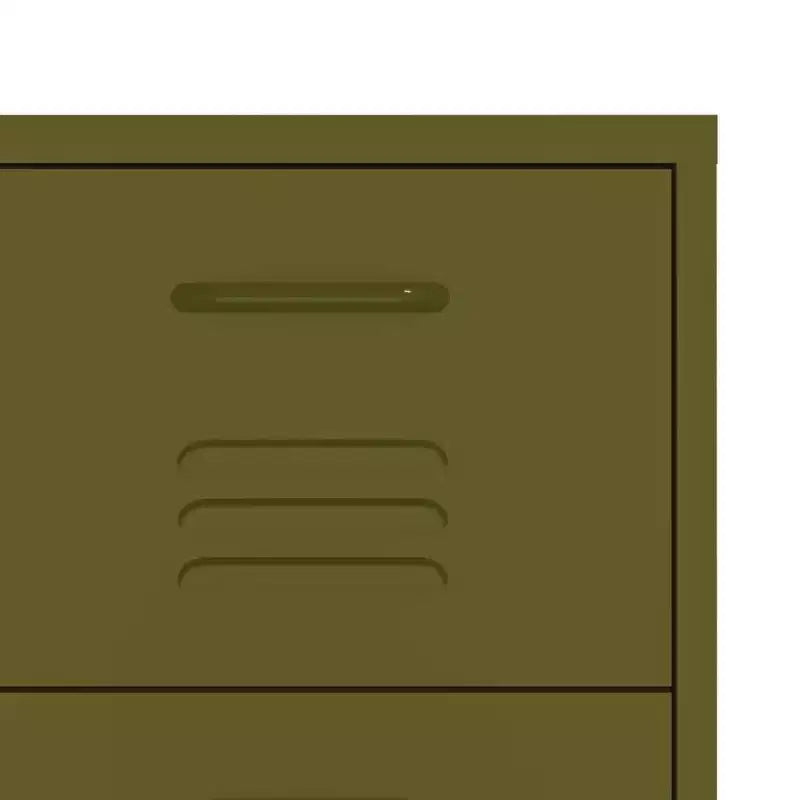 vidaXL Drawer Cabinet Freestanding Storage File Cabinet for Home Office Steel