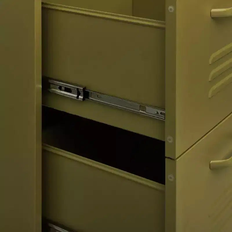 vidaXL Drawer Cabinet Freestanding Storage File Cabinet for Home Office Steel