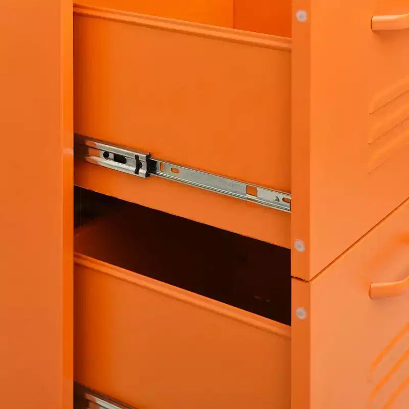 vidaXL Drawer Cabinet Freestanding Storage File Cabinet for Home Office Steel