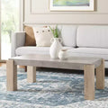 Coromio Coffee Table - COF7014A - Light Grey/Natural - Safavieh