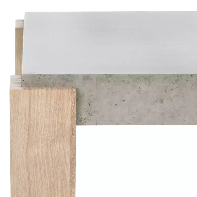 Coromio Coffee Table - COF7014A - Light Grey/Natural - Safavieh