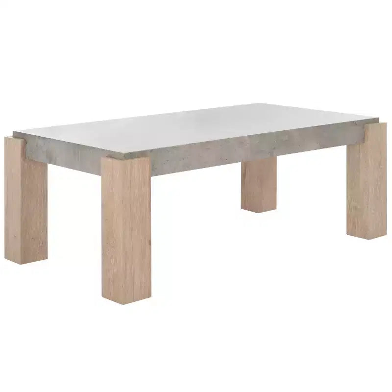 Coromio Coffee Table - COF7014A - Light Grey/Natural - Safavieh