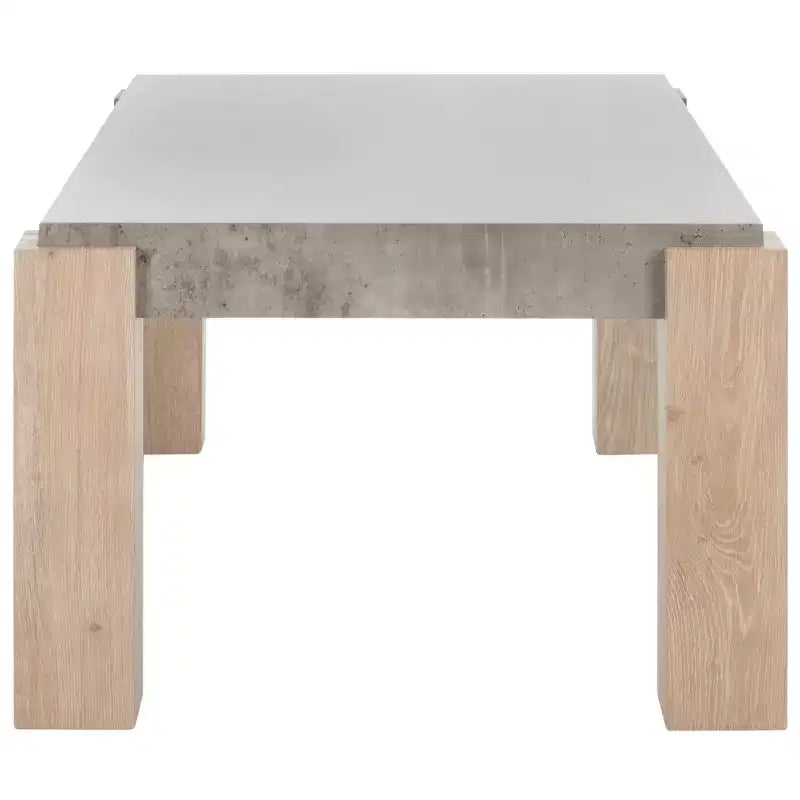 Coromio Coffee Table - COF7014A - Light Grey/Natural - Safavieh