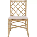 Haru Rattan Dining Chair - SEA8039 - Natural/Cream - Safavieh