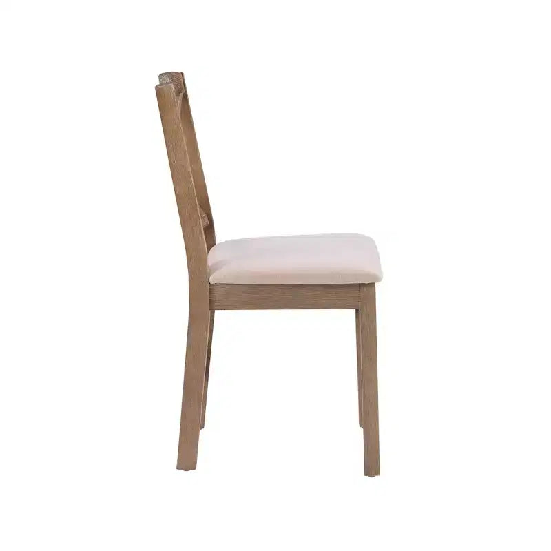Set of 2 Triena X-Back Dining Chairs - Linon