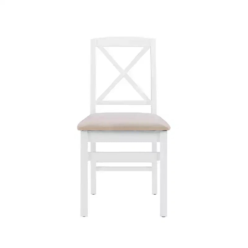 Set of 2 Triena X-Back Dining Chairs - Linon
