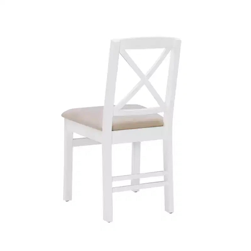 Set of 2 Triena X-Back Dining Chairs - Linon