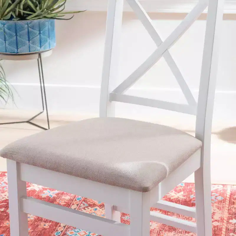 Set of 2 Triena X-Back Dining Chairs - Linon
