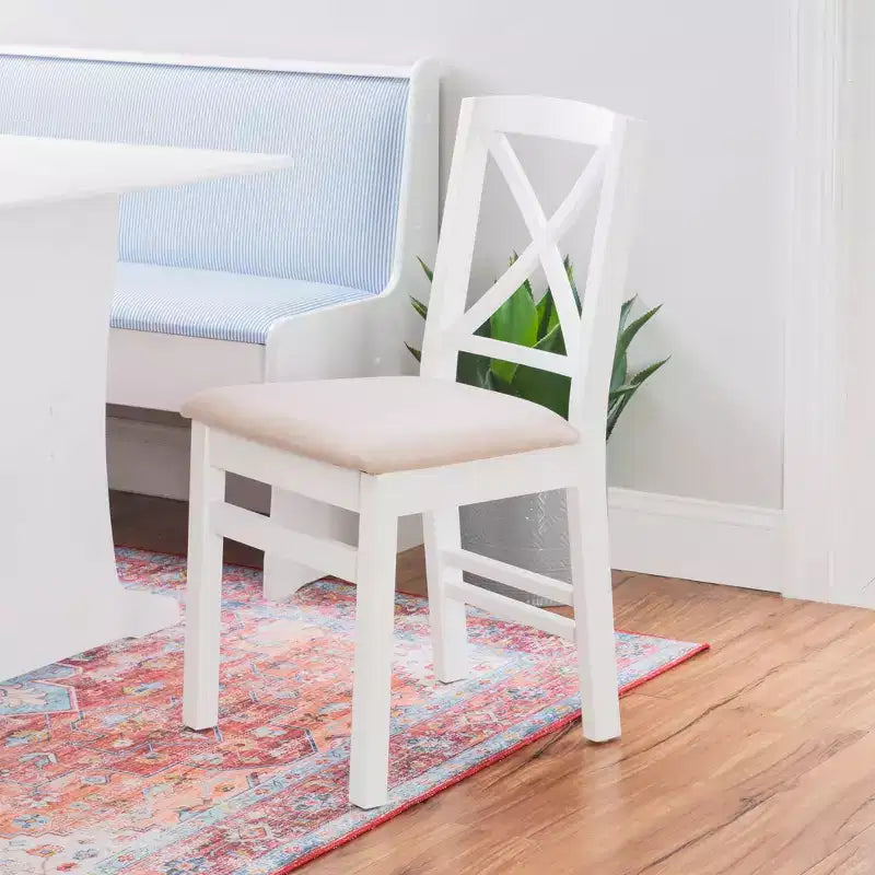 Set of 2 Triena X-Back Dining Chairs - Linon