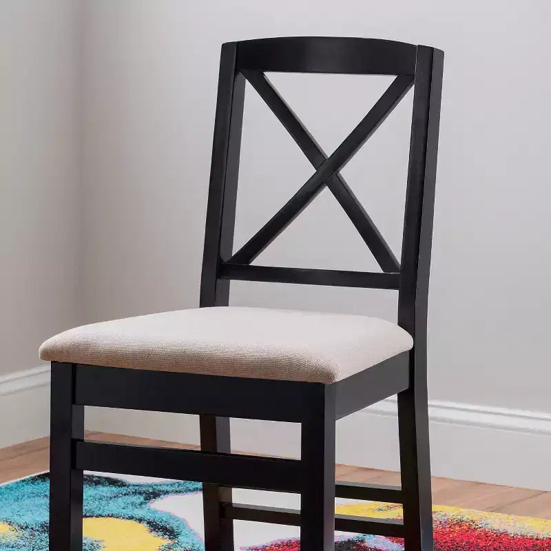 Set of 2 Triena X-Back Dining Chairs - Linon